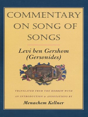 cover image of Commentary on Song of Songs